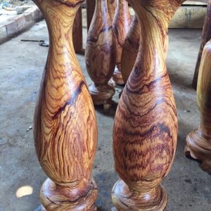 đôi lộc bình gỗ cẩm lai