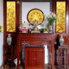 Bàn thờ chung cư gỗ hương