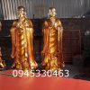 tượng a nan ca diếp dát vàng