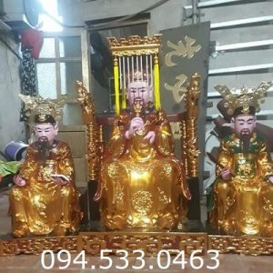 tượng vua cha ngọc hoàng sơn dát vàng