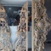 cửa võng tứ linh hóa bằng gỗ
