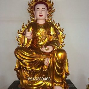 tượng địa tạng dát vàng
