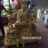 tượng địa tạng vương bồ tát ngồi sấu