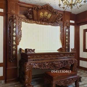 Mẫu bàn thờ gia tiên đẹp