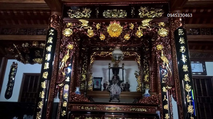 Các loại cửa võng thờ gia tiên