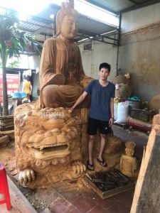 Tượng Phật Văn Thù Bồ Tát có hình dáng như thế nào