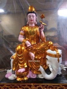 Tượng phật phổ hiền bồ tát Tượng phật phổ hiền bồ tát