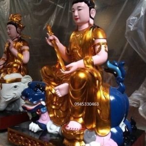 Tượng phật văn thù bồ tát