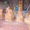 Tượng thập bát la hán bằng gỗ mít