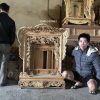Khám thờ bằng gỗ gụ