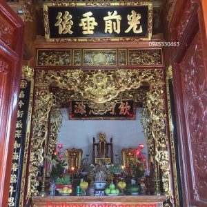 Ý nghĩa của cửa võng thờ tứ linh