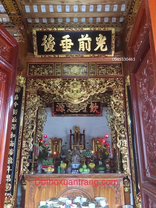 Ý nghĩa của cửa võng thờ tứ linh Ý nghĩa của cửa võng thờ tứ linh
