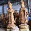 Tượng đại thế chí bồ tát bằng gỗ mít