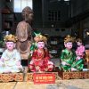 Tam toà thánh mẫu dát vàng