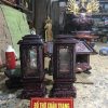 Đôi đèn thờ bằng gỗ sơn giả cổ
